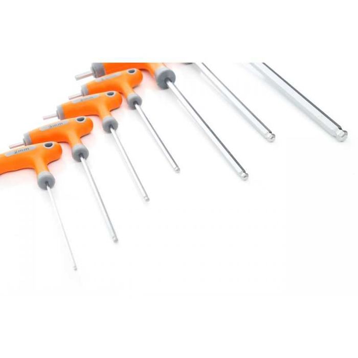 KLUCZE sześciokątne - IMBUSY Zestaw 7 imbusów KD10248