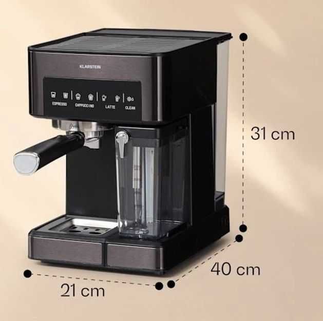 Кавоварка (кавомашина) klarstein arabica comfort