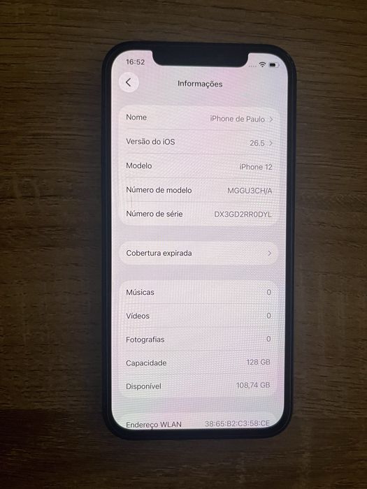 iPhone 12 Black 128 gb