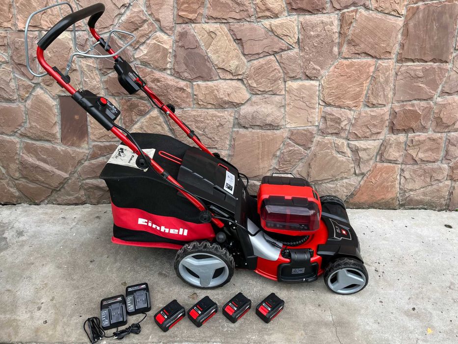 Газонокосилка акумуляторна Einhell GE-CM 36/47 S HW Li full набор