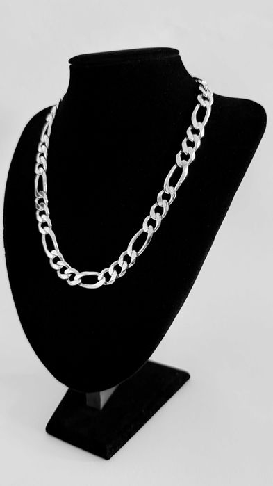 Srebrny Łańcuszek splot Figaro 51 CM 83 GRAM ! PR. 925 Okazja ! BDB !