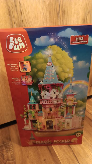 Klocki Zamek księżniczki z klocków jak LEGO - elefun Żory • OLX.pl