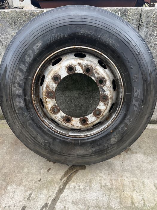 Pneu e jante 315/80r/22.5