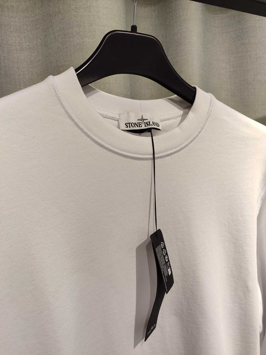 Світшот STONE ISLAND 63051 Classic Sweatshirt White SI0137-WT
