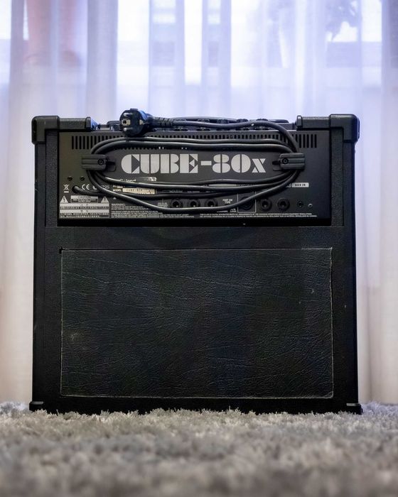 Amplificador Guitarra Elétrica Roland Cube 80x COSM