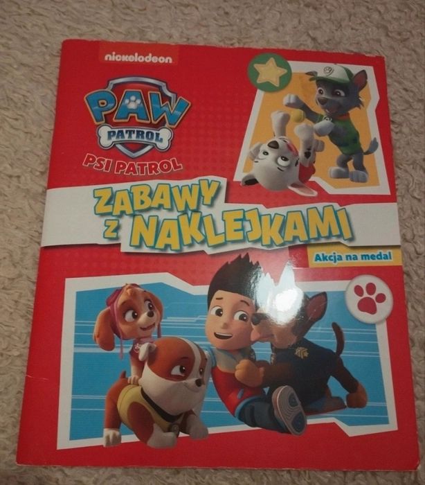 Nowa książka zadaniowa psi patrol