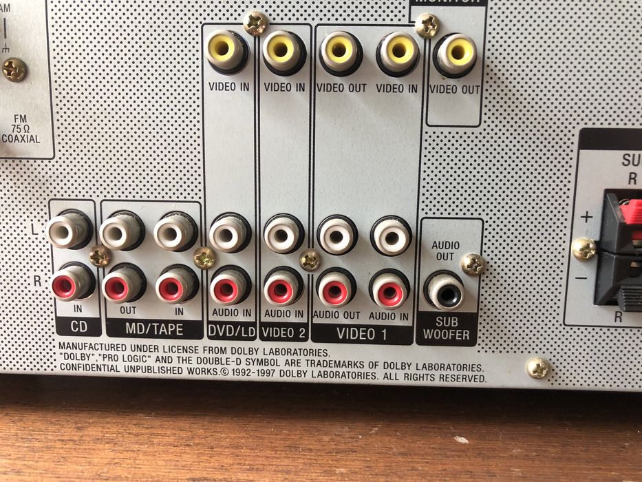 Sony Digital dts Surrond