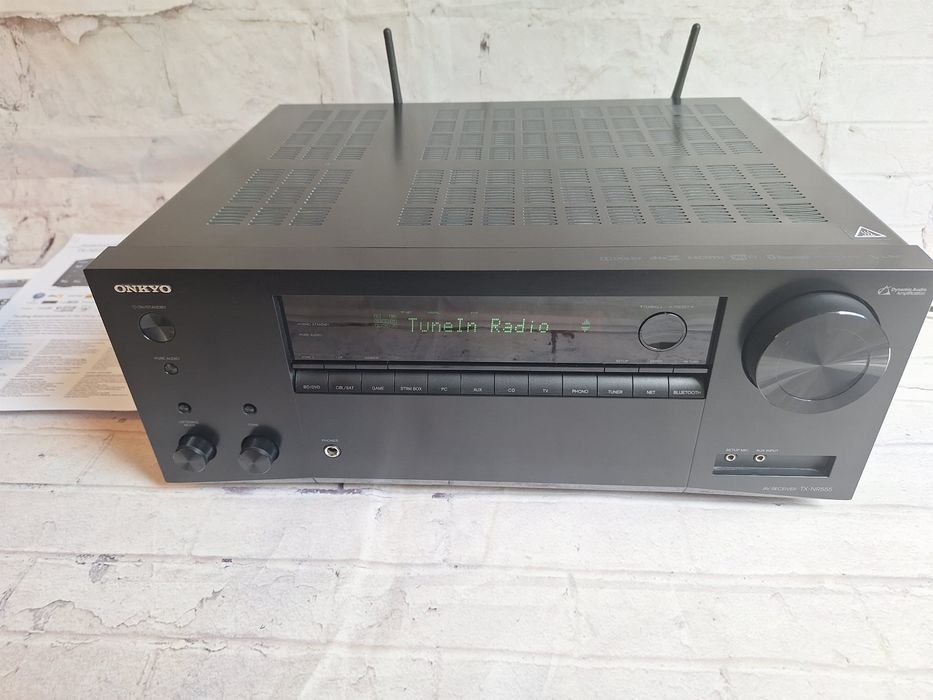 7.2 Onkyo TX-NR555 Wi-Fi BT  Atmos Vision Spotify net radio