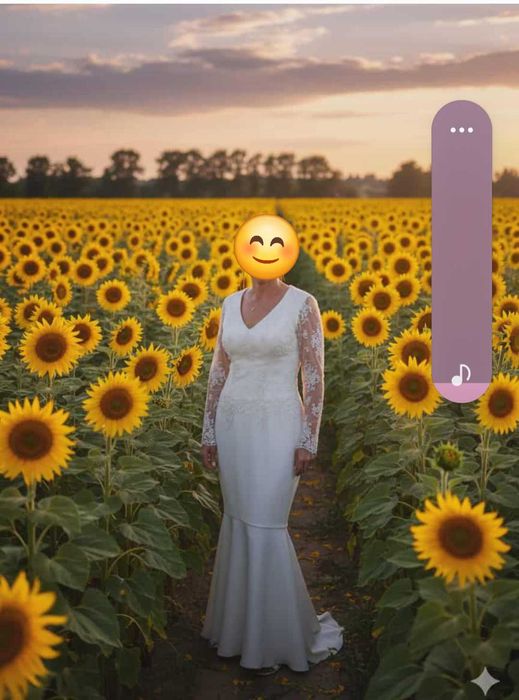 Sukienka rybka slubna