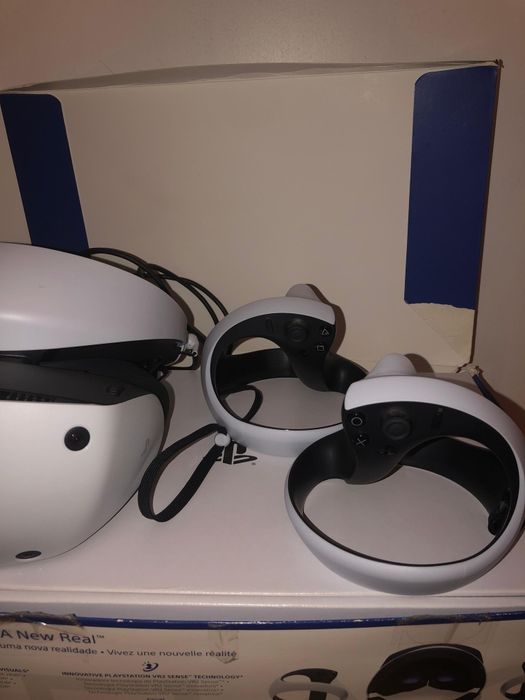 PlayStation VR2 (PS5) + Base de Carregamento Oficial Sony - Completo
