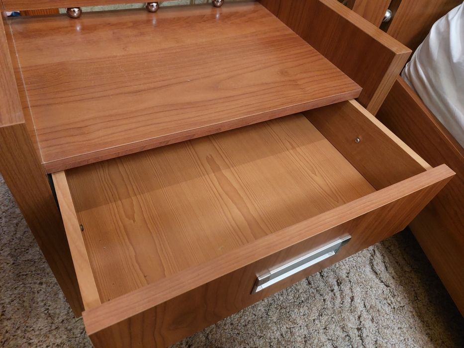 Тумба прикроватная, столик для макияжа MiroMark Белла, 2 шт