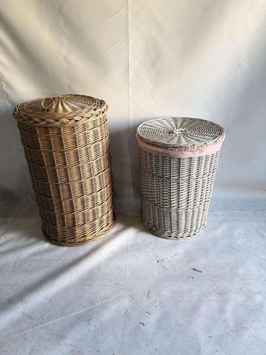 Komoda - kosze wiklinowe