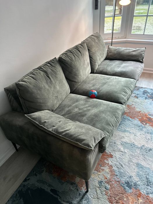 Sofa verde very soft