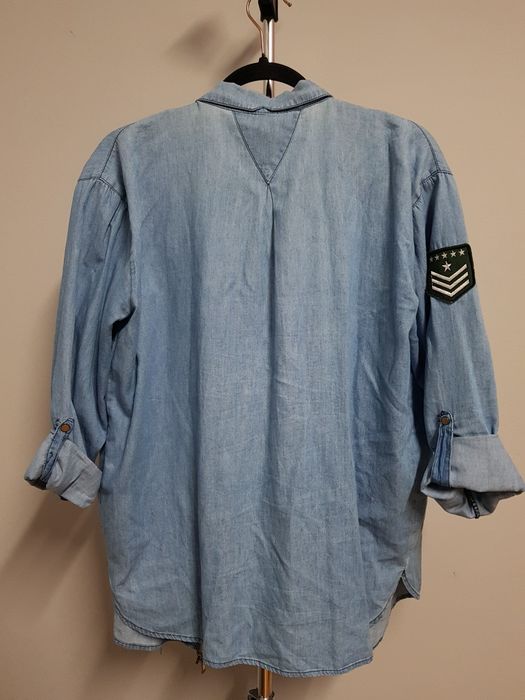 Cienka bluza jeansowa Sinsay