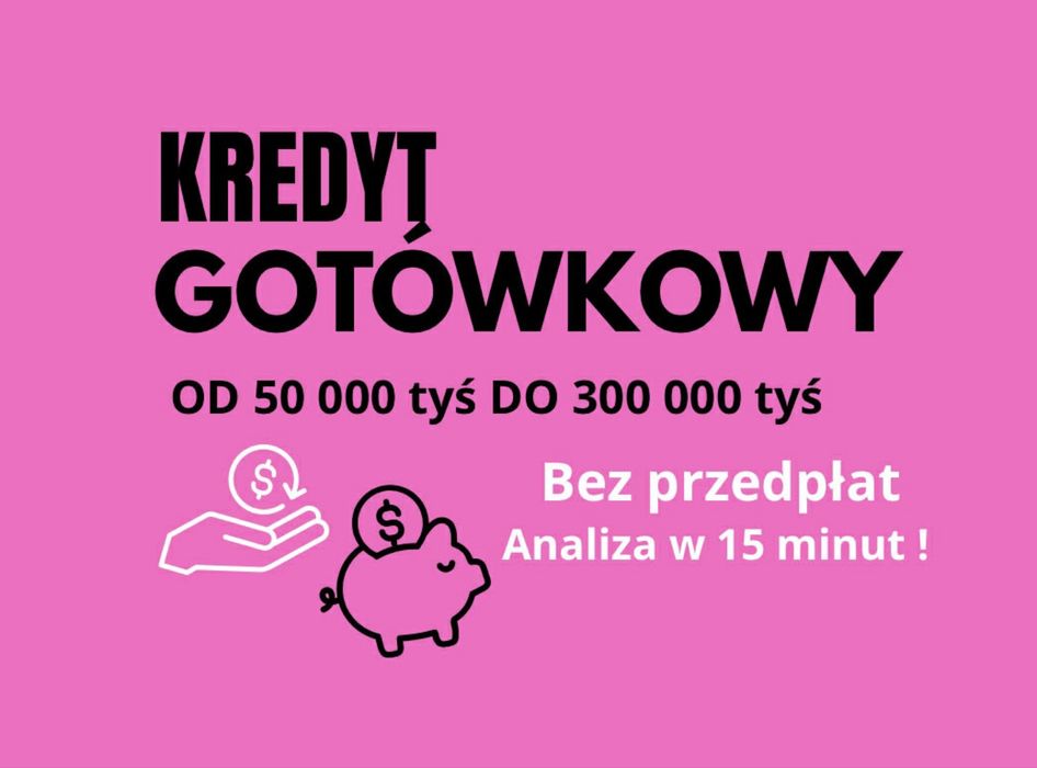 Pożyczka na oświadczenie – UoP i Umowa Zlecenie,kredyt dla firm/spółek