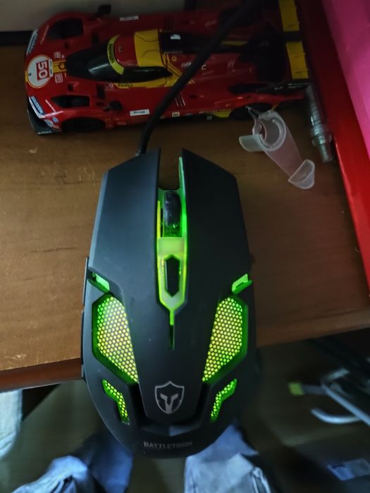 Myszka gamingowa marki Battletron + podkładka