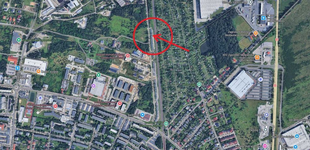 Garaż Zgorzelec ul. Fabryczna