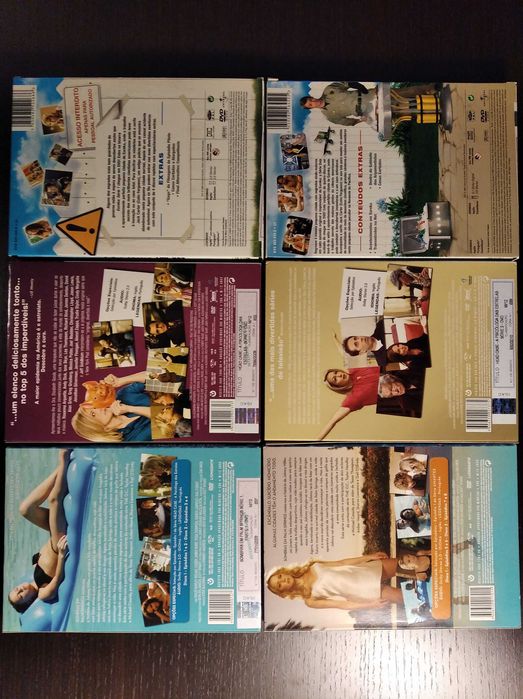 Séries DVD: Sombras em Palm Springs, Head Case, Eureka, ...
