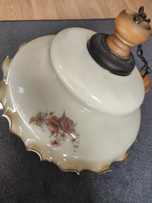 Lampa wisząca Alfa Sosnowcy Babunia 2pl antyk