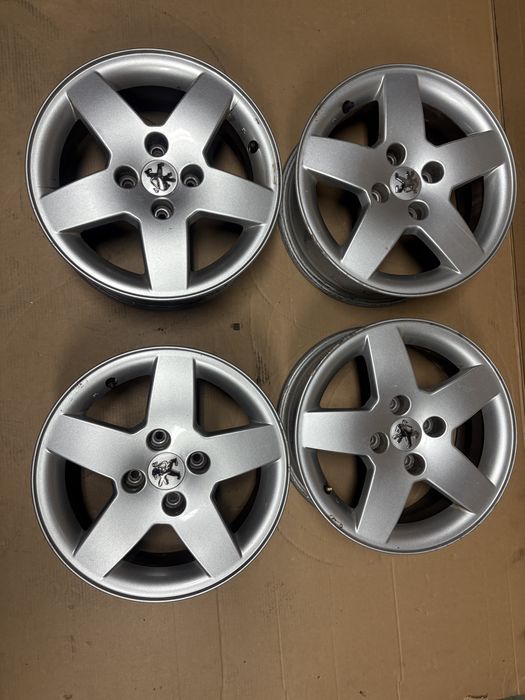 4x108 PEUGEOT 307 308 CITROEN 6Jx15 ET23 felgi aluminiowe 207 208