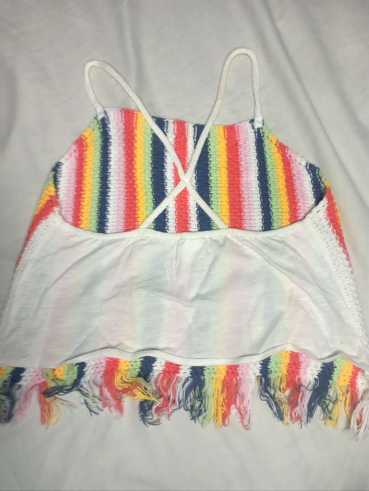 Top Zara colorido menina