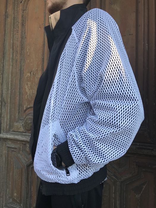 Calvin Klein Dwustronna Kurtka przejściowa S czarna siatka