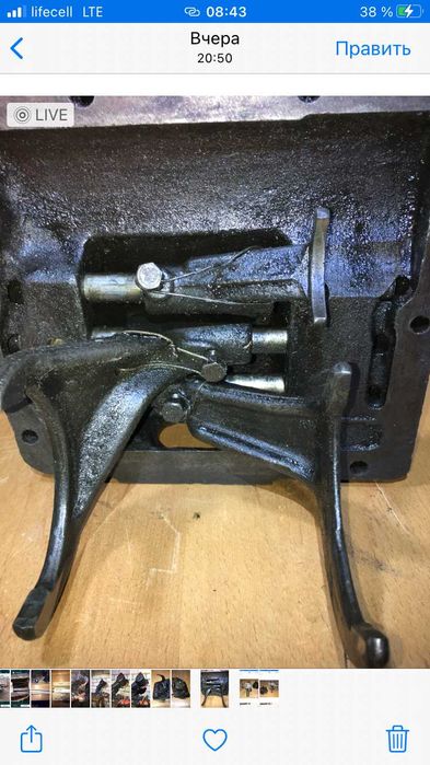 Механизм переключения передач УАЗ 469(крышка КПП)