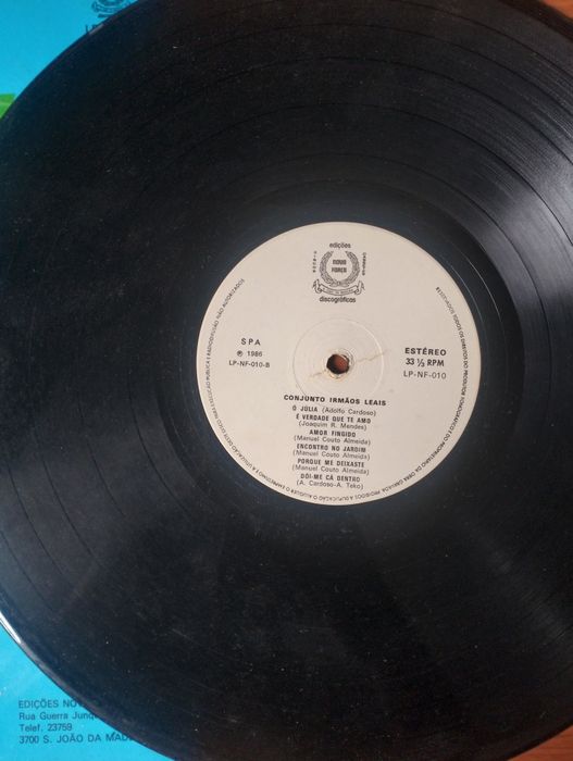 Disco de vinil LP Conjunto Irmãos Leais