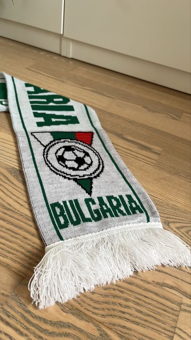Vintage Szalik piłkarski Irlandia - Bułgaria 2009 Retro