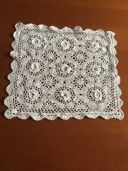 Naprons Antigos em Renda Croché