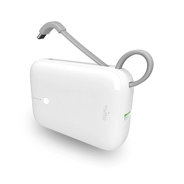 Powerbank Puro Power Link 10 Plus 10000 mAh z wbudowanym kablem USB-C