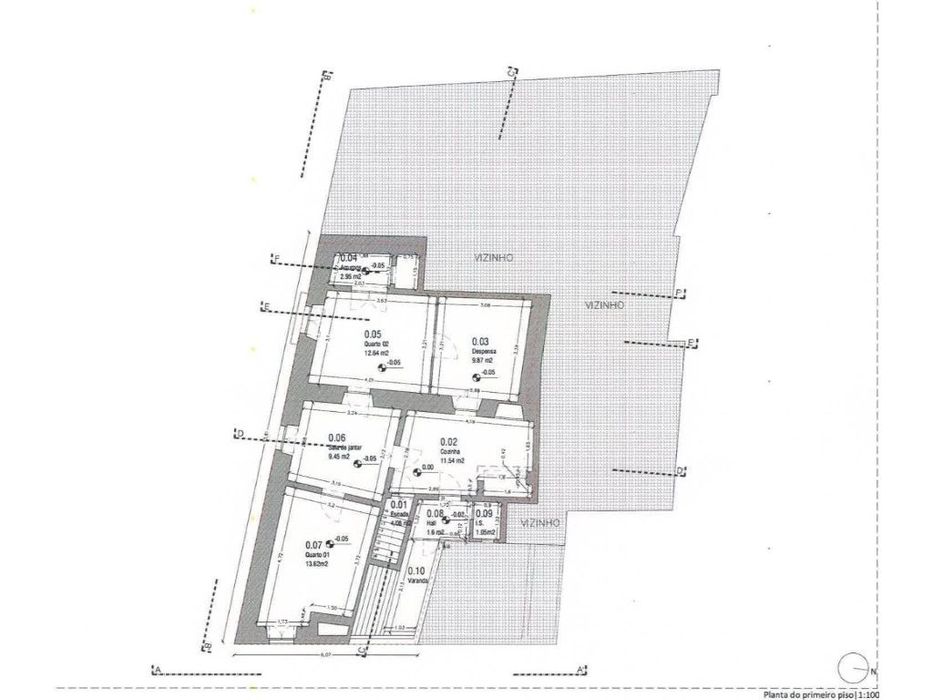Ruina (andar de moradia) com projecto aprovado no centro histórico ...