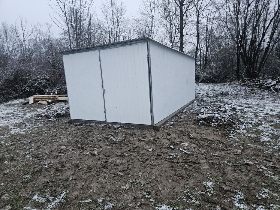 Garaz blaszany 3x5 1 gat oraz 2 gat różne rozmiary szybkie terminy