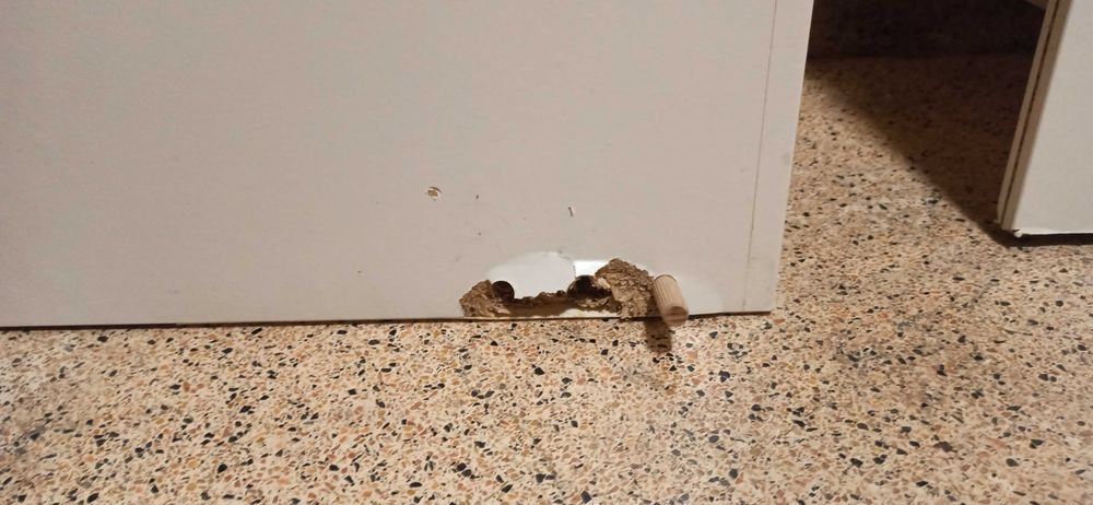 Estrutura de cama, estrado e colchão.