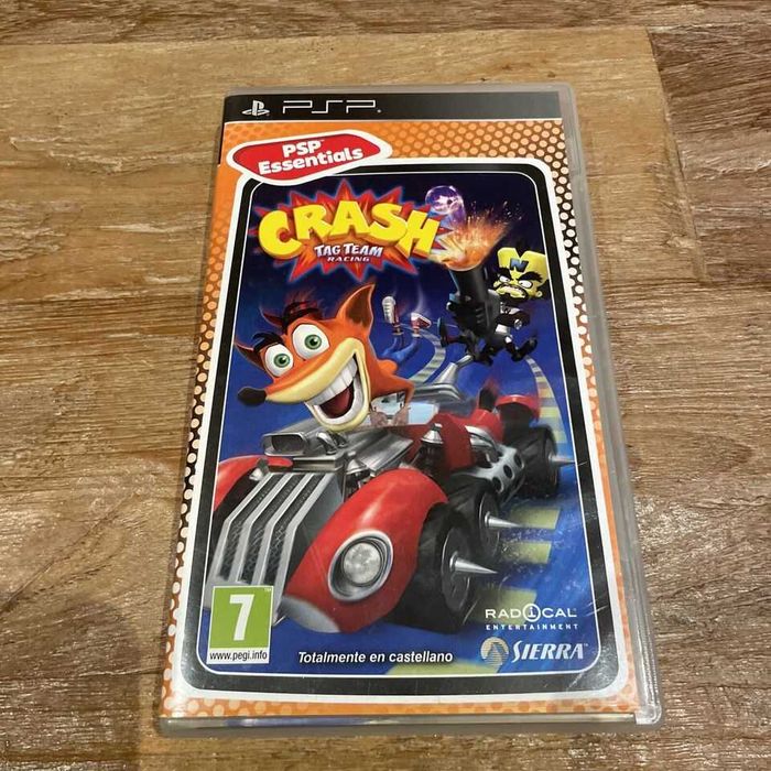 PSP PlayStation Crash Bandicoot Tag Team Racing Essentials PAL