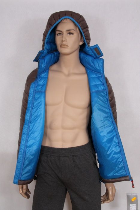 Lekka kurtka męska szara rozmiar L nowa!!