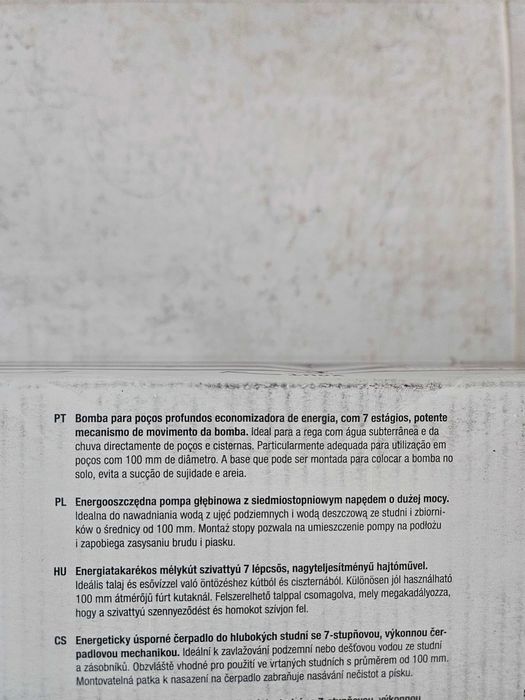 Pompa głebinowa Gardena 6000/5 Nowa! Automatyczna ze stali nierdzewnej.