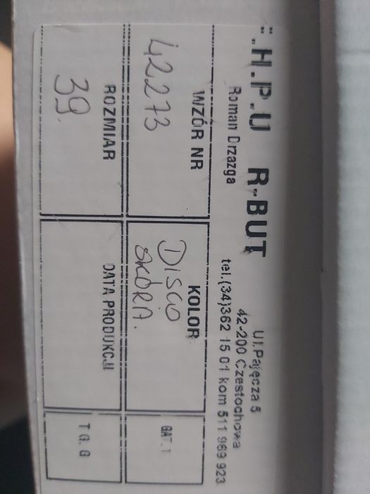 Czółenka ślubne r39