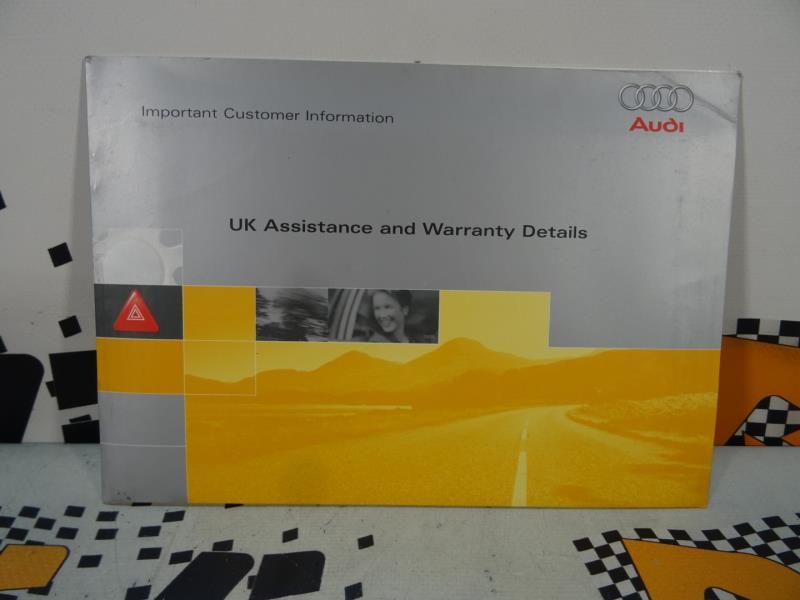 Manual do veículo AUDI A6 (4F2, C6)