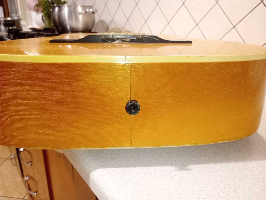 Gitara akustyczna z futerałem