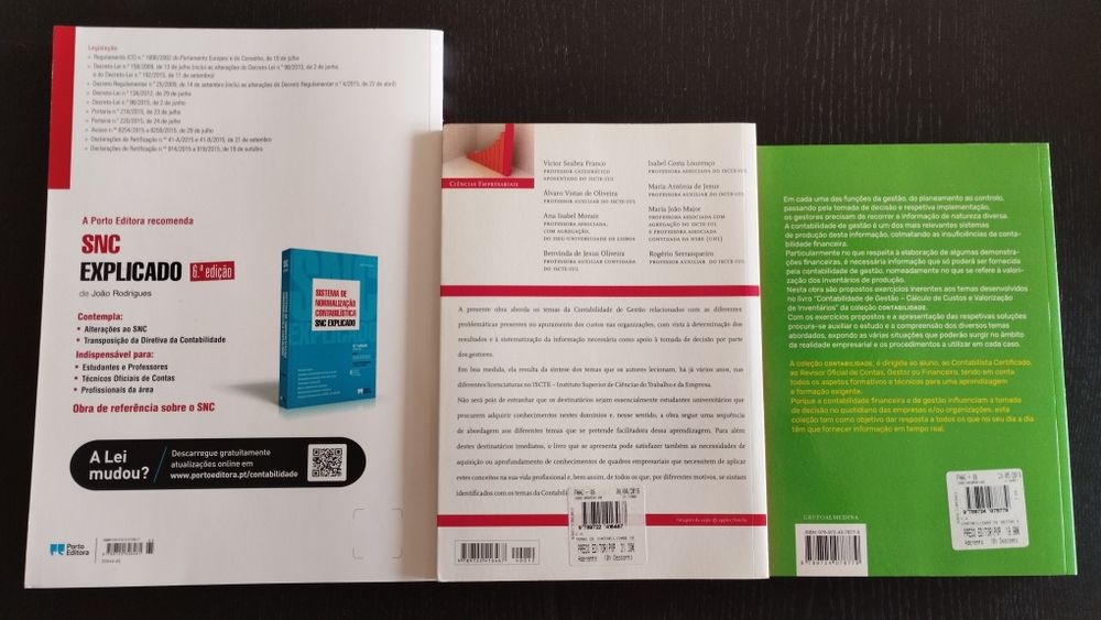 Livros de contabilidade