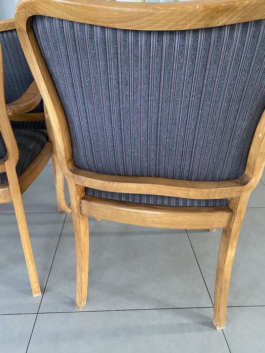 Elegancki komplet 6 krzeseł do salonu/jadalni