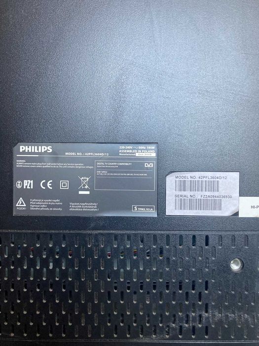 Телевізор Philips 42PFL3604/12 (42") + SMART TV