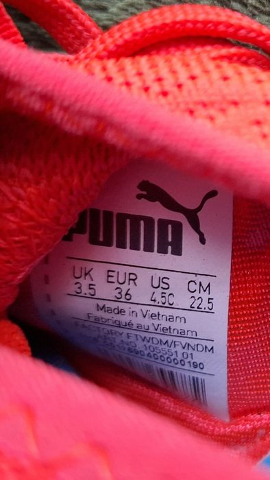 Buty piłkarskie Puma Future 19.3 Netfit Fg Ag Jr 10555101 EUR 36 - 22,5cm