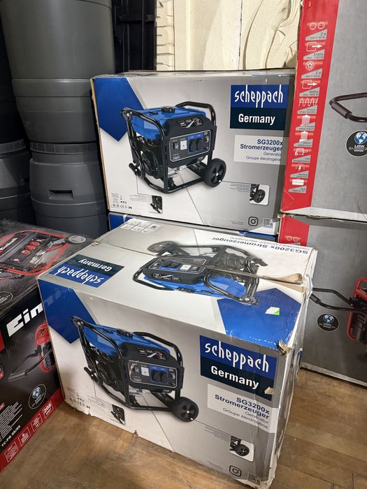 Генератор scheppach SG3200x 3 kw з Німеччини
