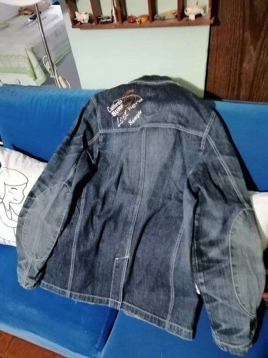 Casaco de Ganga original vintage jeans