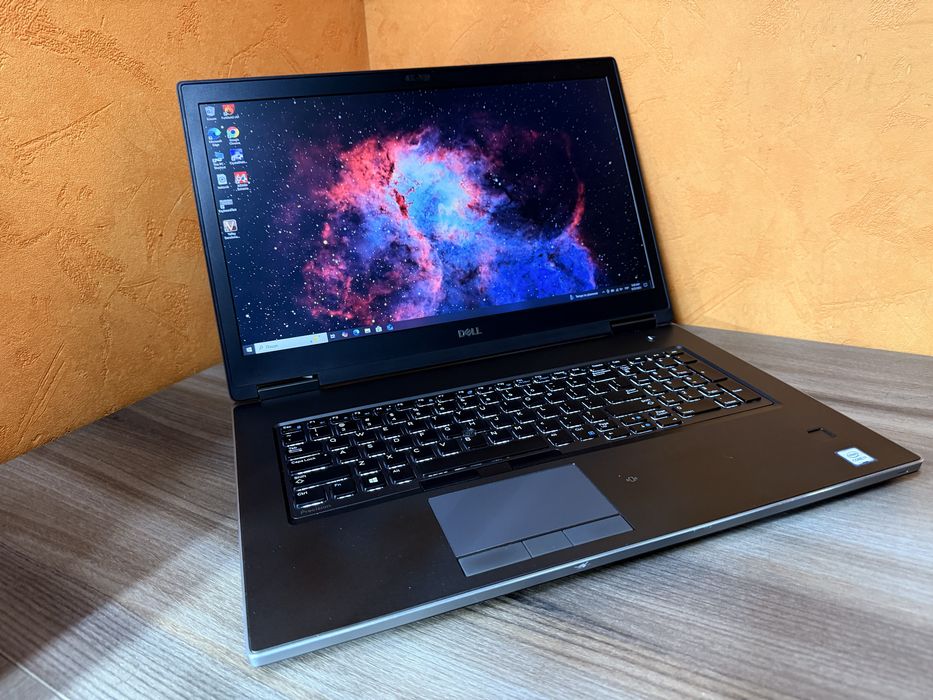 Потужний Dell Precision 7740(i7-9850/16/RTX3000/256/FHD IPS 17.3)