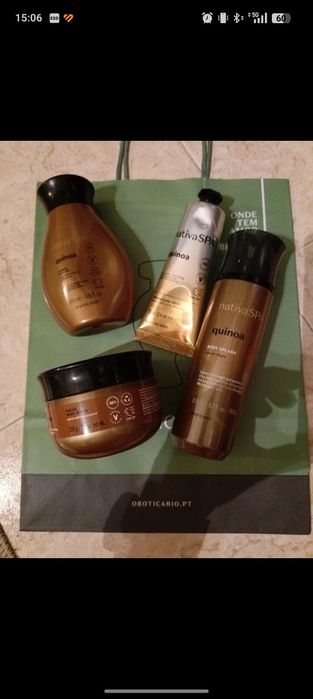 Conjunto Nativa Spa Quinoa d'o Boticário