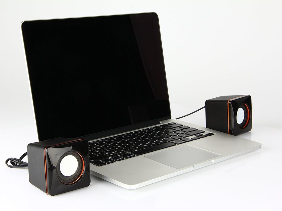 Głośniki komputerowe PC 2.0 jack zasilanie usb 06231