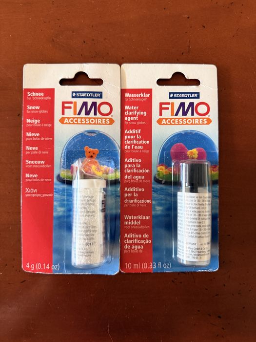 FIMO Snow Globe Accessories (Snow + Water Clarifying Agent) - New